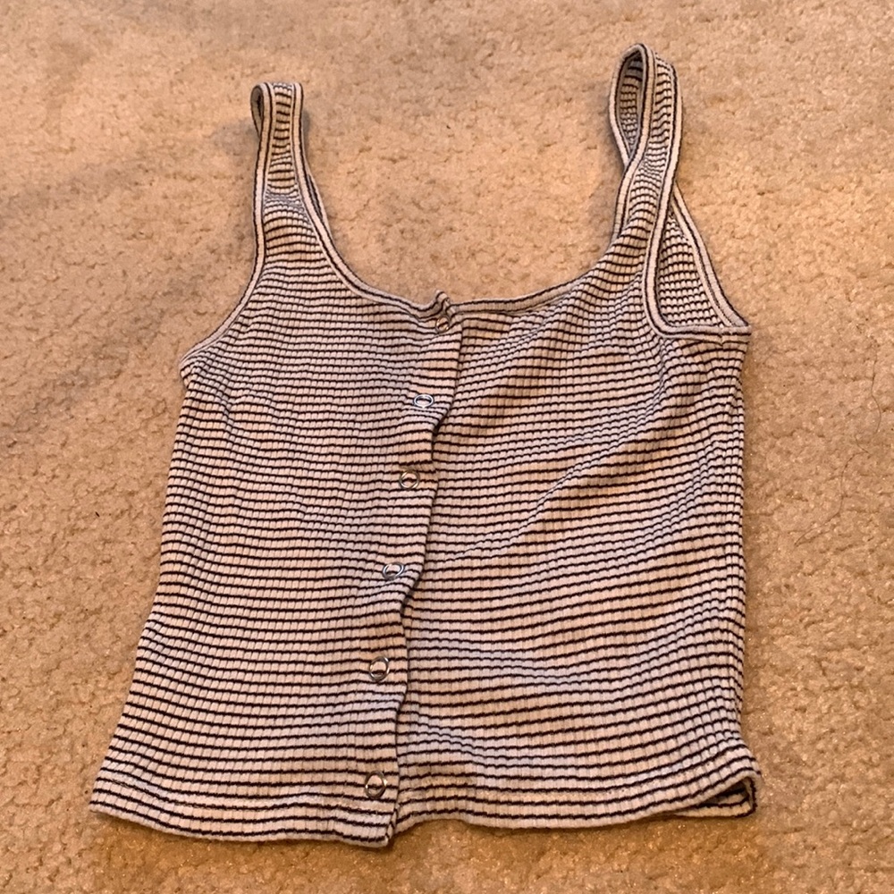 H&M Stripped tank top